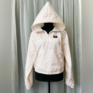 Vans checkered hooded windbreaker